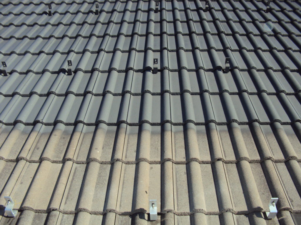 Dachsanierung bei Solaranlage