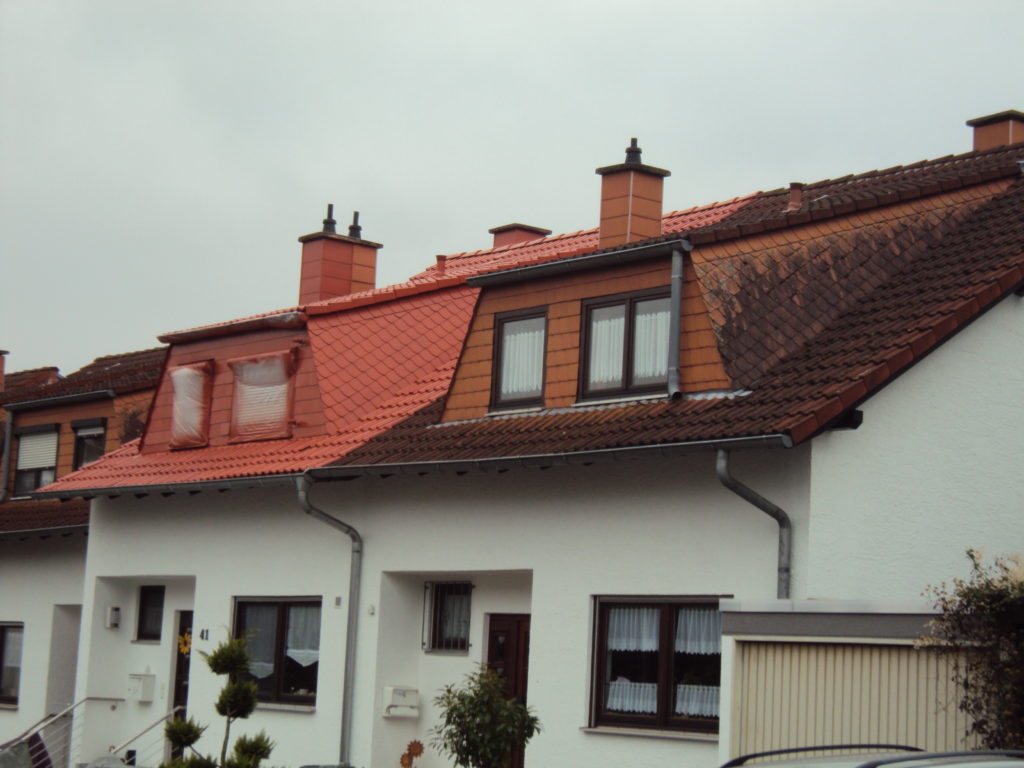 Reihenhaus-Dachsanierung