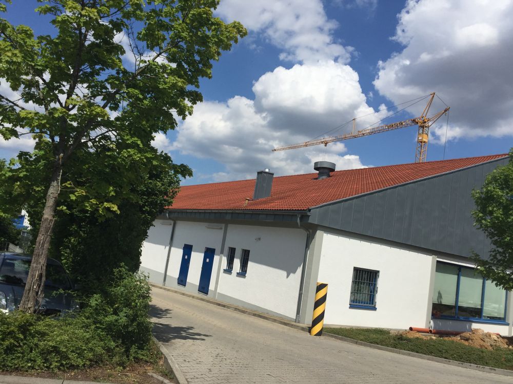 Dachreinigung und Beschichtung bei Lidl Ingolstadt