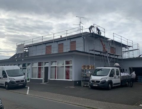 182m² Flachdach für privat und gewerbliches Gebäude