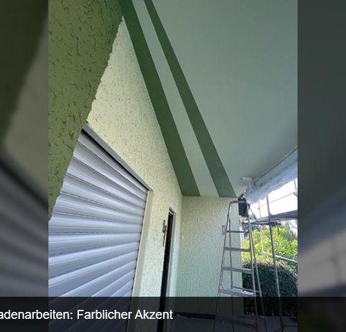 Dachbeschichtung und Malerarbeiten, Einfamilienhaus