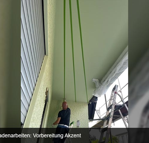 Dachbeschichtung und Malerarbeiten, Einfamilienhaus