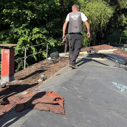 Flachdachsanierung in Frankfurt am Main