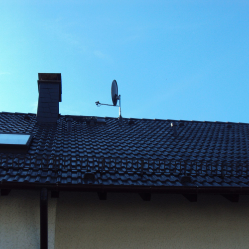 Dachsanierung bei Solaranlage