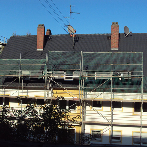 Sanierung des Daches eines 6-Familien-Hauses