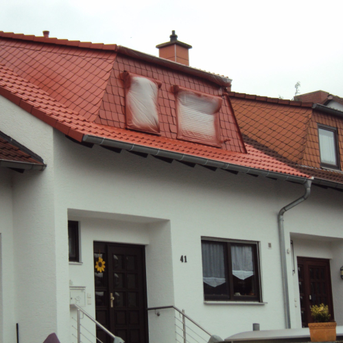 Reihenhaus-Dachsanierung