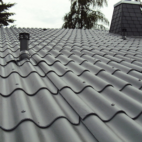 Dachreinigung und Dachbeschichtung an Berliner Welle (Flachdach)