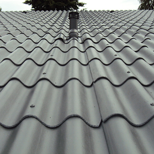 Dachreinigung und Dachbeschichtung an Berliner Welle (Flachdach)