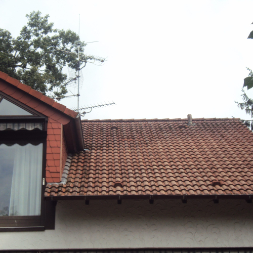 Dachreinigung nach Moosbefall