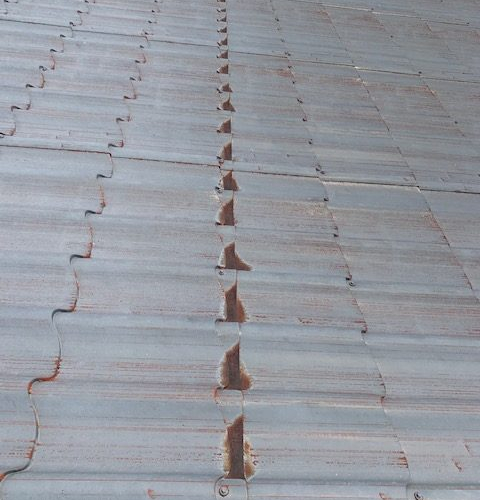 600 m² Blechdach Gewerbeobjekt - Dachsanierung durch Dachreinigung & Dachbeschichtung