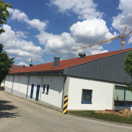 Dachreinigung und Beschichtung bei Lidl Ingolstadt