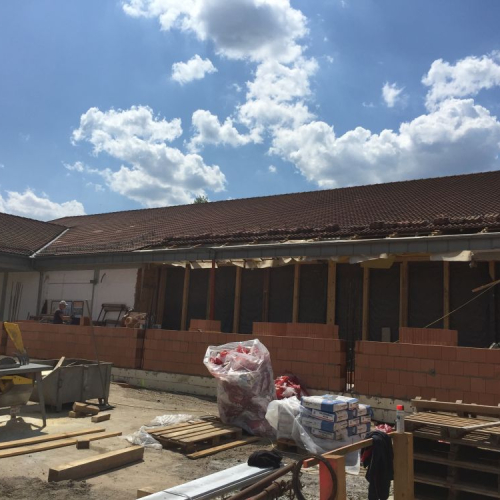 Dachreinigung und Beschichtung bei Lidl Ingolstadt