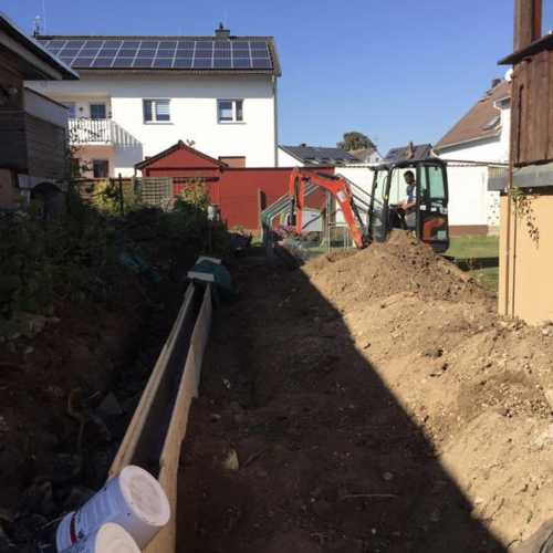 Baumfäller-Erdarbeiten-Gartenarbeit-Stützmauer errichten