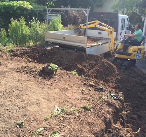 Baumfäller-Erdarbeiten-Gartenarbeit-Stützmauer errichten
