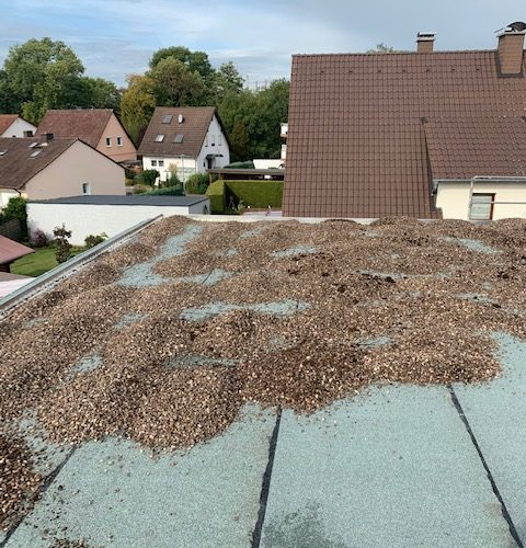 182m² Flachdach für privat und gewerbliches Gebäude