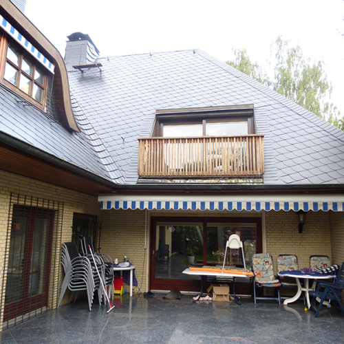 Sanierung eines Kunstschieferdaches