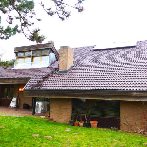 Reinigung und Beschichtung einer aufwändigen Dachkonstruktion