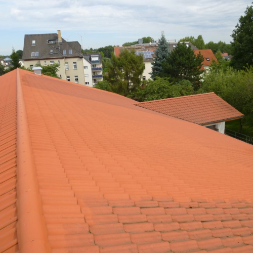 Dachreinigung und Beschichtung bei Lidl in Leipzig