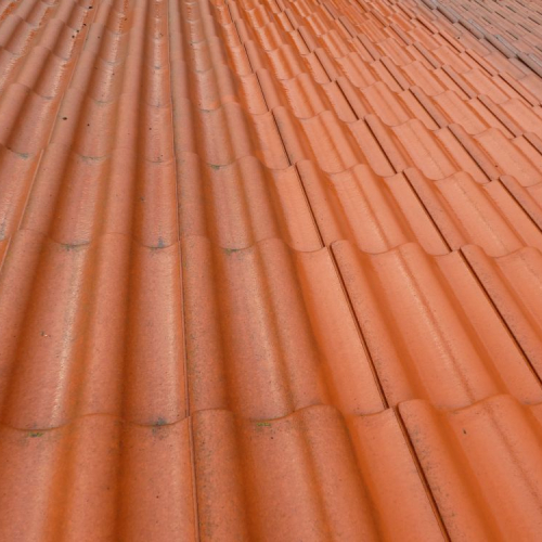 Dachreinigung und Beschichtung bei Lidl in Leipzig