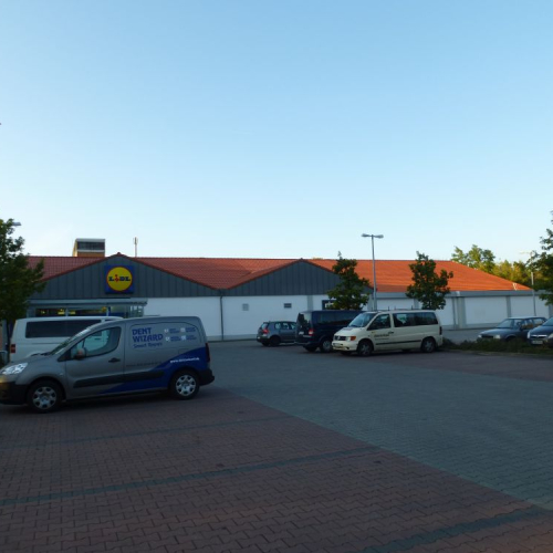 Dachreinigung und Beschichtung bei Lidl in Leipzig
