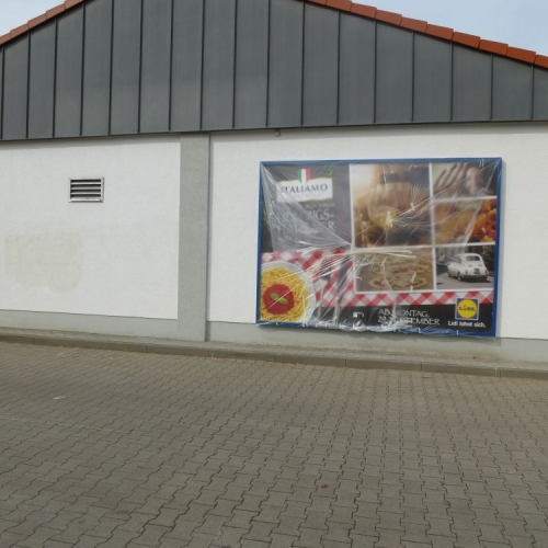 Dachreinigung und Beschichtung bei Lidl in Leipzig