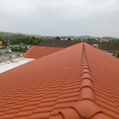 Gewerbeobjekt „Lidl“ gereinigt und beschichtet