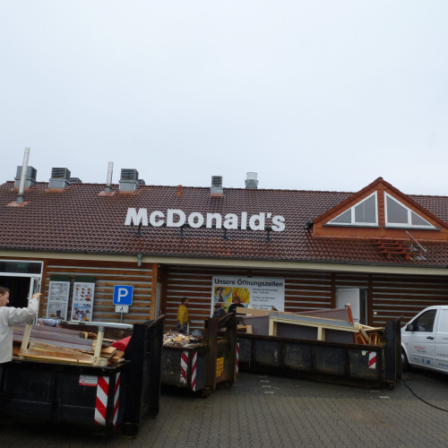 Dachbeschichtung in Bergheim bei McDonald's