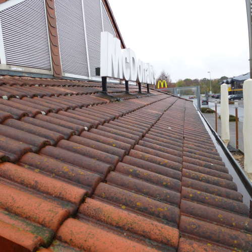 Dachbeschichtung in Bergheim bei McDonald's