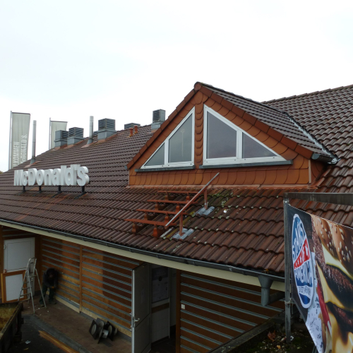 Dachbeschichtung in Bergheim bei McDonald's