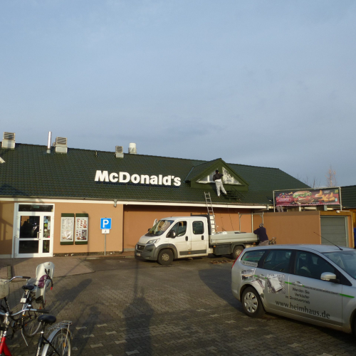 Dachbeschichtung in Bergheim bei McDonald's