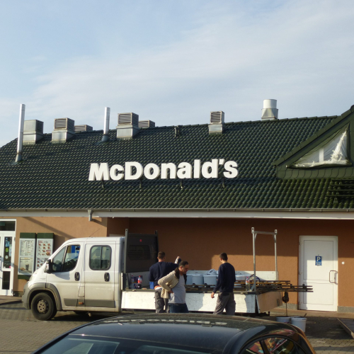 Dachbeschichtung in Bergheim bei McDonald's