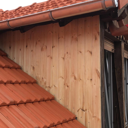 Dach und Fassade  an denkmalgeschütztes Altstadt-Objekt