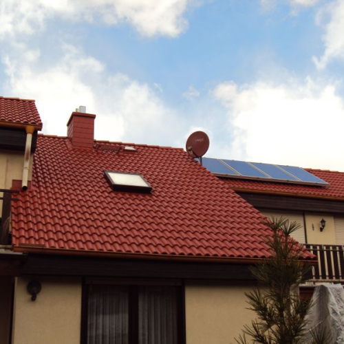 Dachsanierung eines Reihenhauses