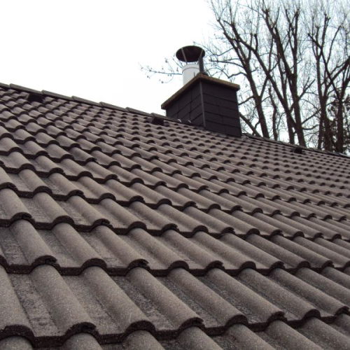 Dachsanierung bei einem Doppelhaus