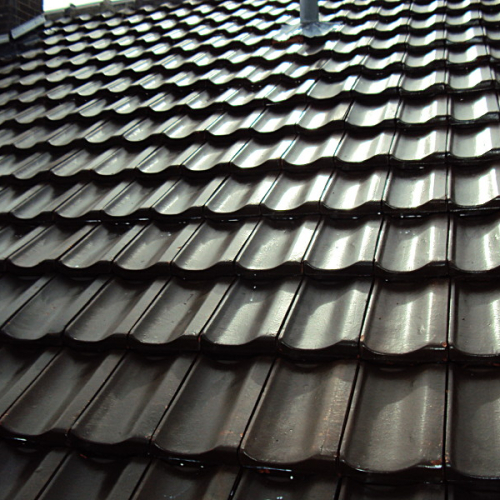 Dachreinigung und Dachbeschichtung am Tonziegel