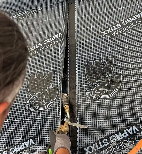 Flachdachsanierung mit Dämmung