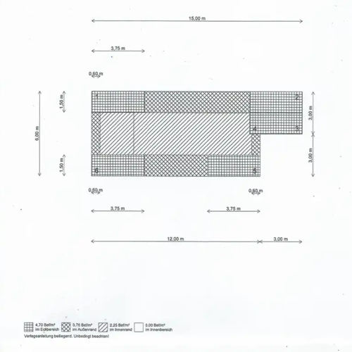 Sanierung eines Flachdachs mit 6° Gefälle in Hanau