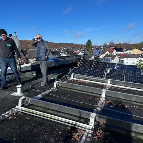 Sanierung eines Flachdachs mit 6° Gefälle in Hanau