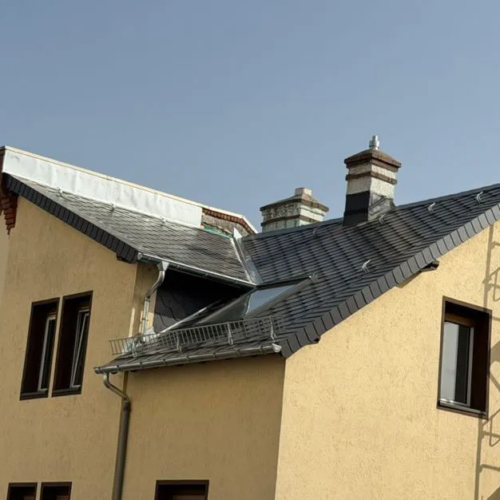 160m² Asbest Faserzement /Kunstschieferplatten Sanierung
