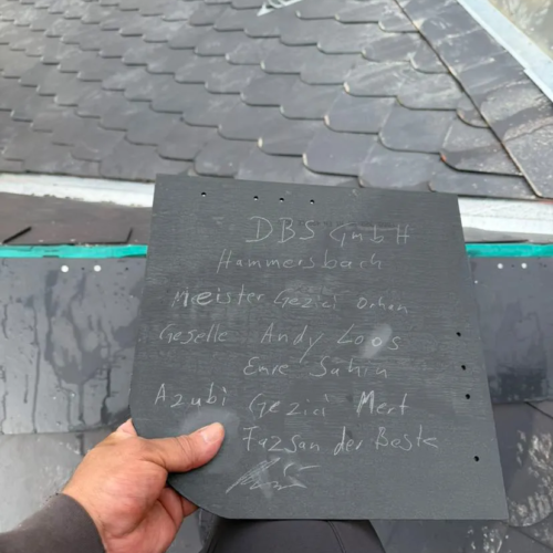 160m² Asbest Faserzement /Kunstschieferplatten Sanierung