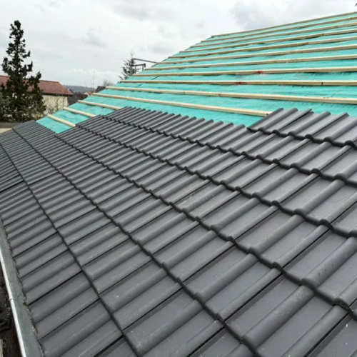 180m² Dachfläche Dachumdeckung