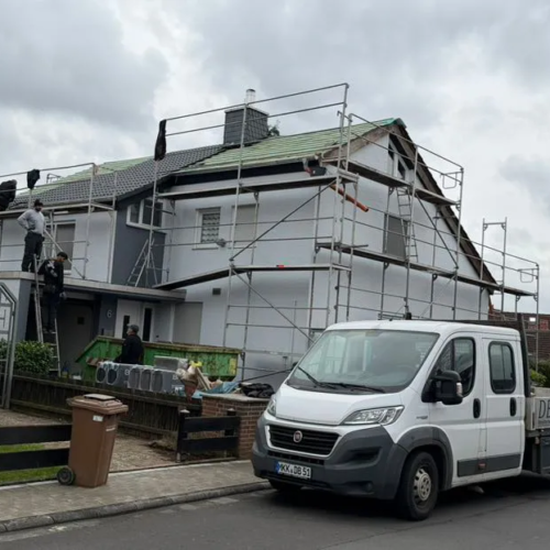180m² Dachfläche Dachumdeckung