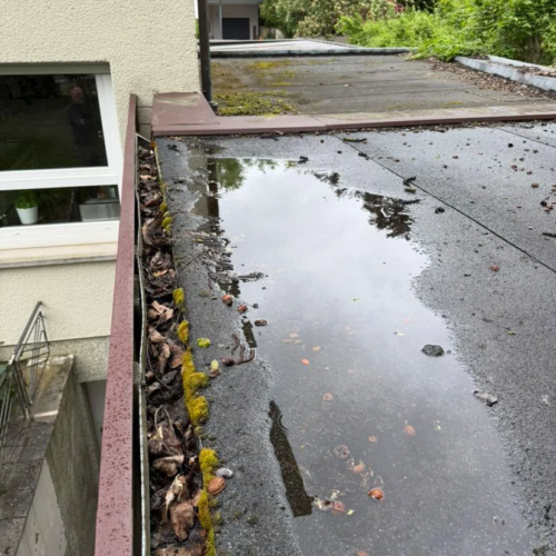 60m² Flachdach Garage/ Gartenhütte 