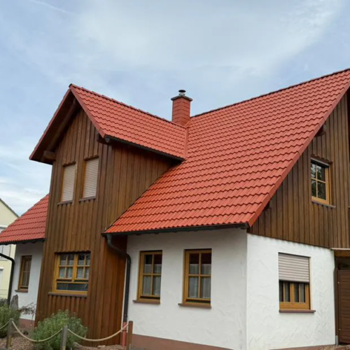 250m² NANO-TOP Premium Beschichtung in ziegelrot