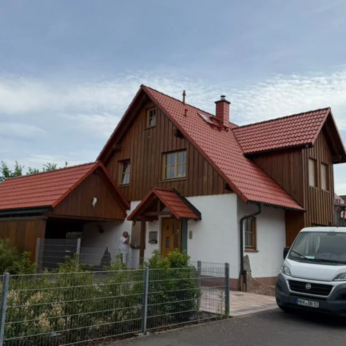 250m² NANO-TOP Premium Beschichtung in ziegelrot