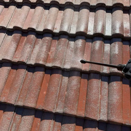 100m² Dachreinigung und Imprägnierung mit Siloxan 5050